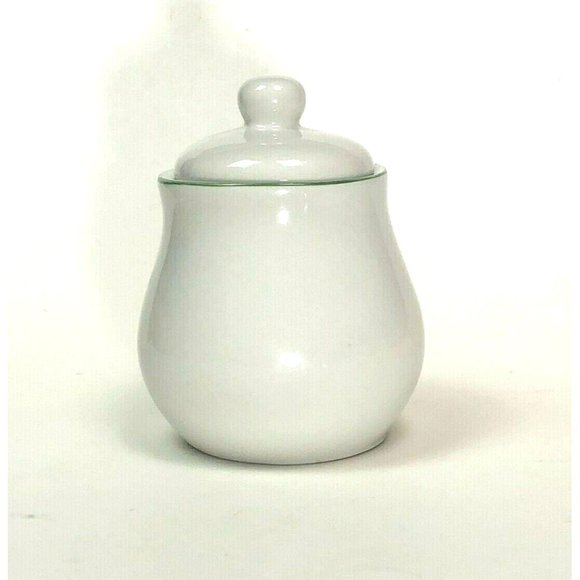 Royal Seasons Sugar Bowl with Lid Stoneware Holly Holiday - Picture 4 of 6